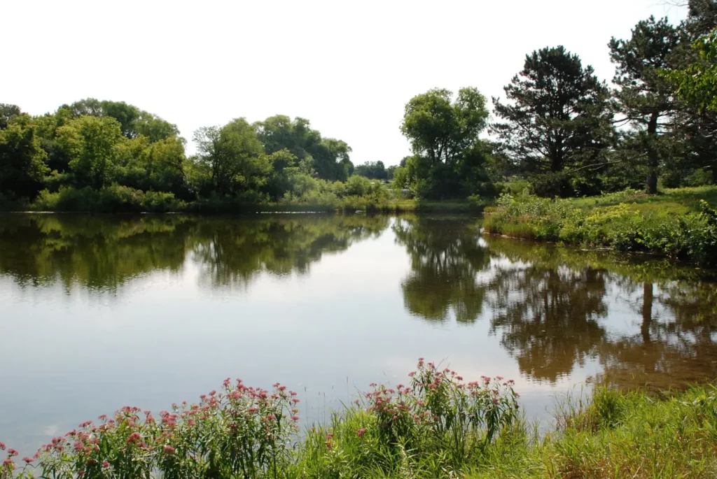 Pond at Mukwonago Park near Mukwonago, Wisconsin